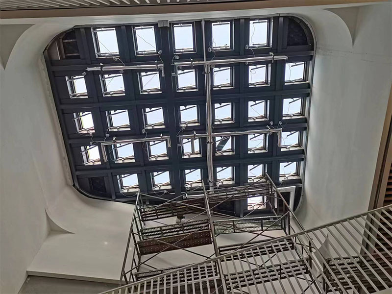河南消防排烟窗厂家工程案例